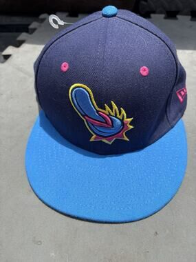 MiLB San Antonio Flying Chanclas New Era 59FIFTY Fitted Hat Cap 7 1/4